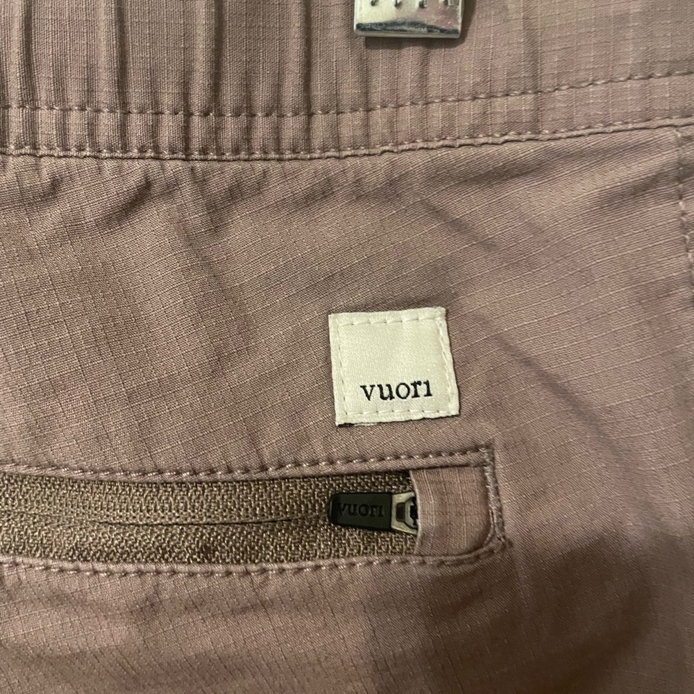 Vuori Ripstop Pants size 26 mauve